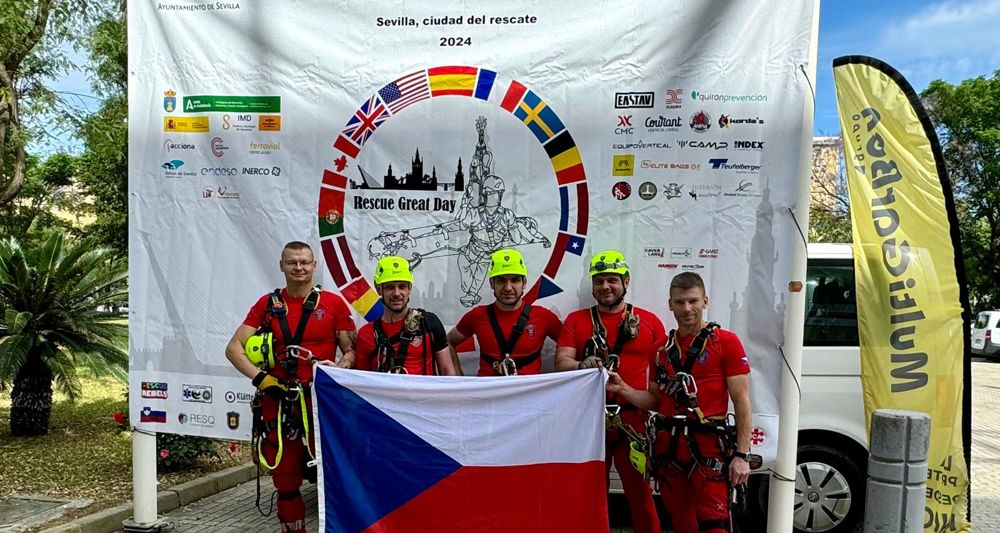 Czech team 5th at Rescue Great Day 2024 